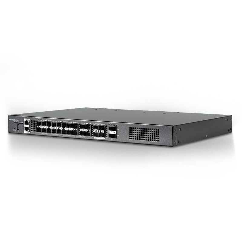 24-Port Ethernet L3 Switch, 20Ãƒâ€”10Gb SFP+, with 4Ãƒâ€”25Gb SFP28 and 2Ãƒâ€”40Gb QSFP+, Broadcom Chip, for DCN/Enterprise Network SFPS