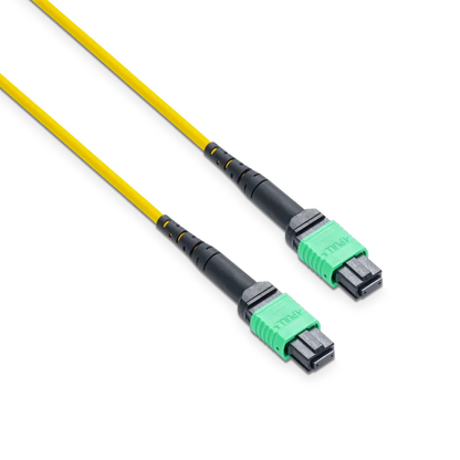 7m (23ft) MPO-16 APC (Female) to MPO-16 APC (Female) 16 Fibers Single-mode (OS2) Jumper, Type B, LSZH, 3.0mm, Max IL ÃƒÂ¢Ã¢â‚¬Â°Ã‚Â¤ 0.35dB, Yellow SFPS
