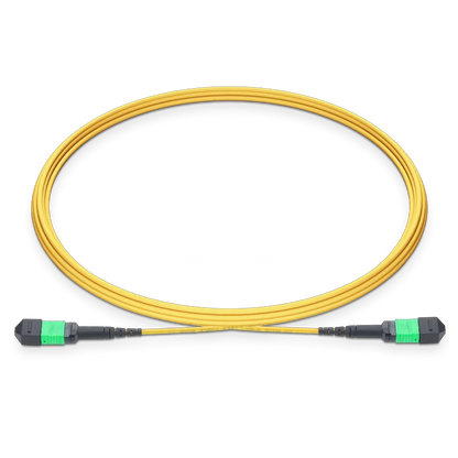 4m (13ft) MPO-16 APC (Female) to MPO-16 APC (Female) 16 Fibers Single-mode (OS2) Jumper, Type B, LSZH, 3.0mm, Max IL ÃƒÂ¢Ã¢â‚¬Â°Ã‚Â¤ 0.35dB, Yellow SFPS
