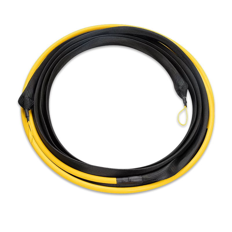 25m (82ft) Pre-terminated MPO 4x4 Shuffle Trunk Cable, 256 Fibers, 32xMPO-8 APC (Male) to 32xMPO-8 APC (Male), Single Mode (OS2), Type 4, LSZH, 0.35dB Max, Breakout 80cm, Yellow SFPS