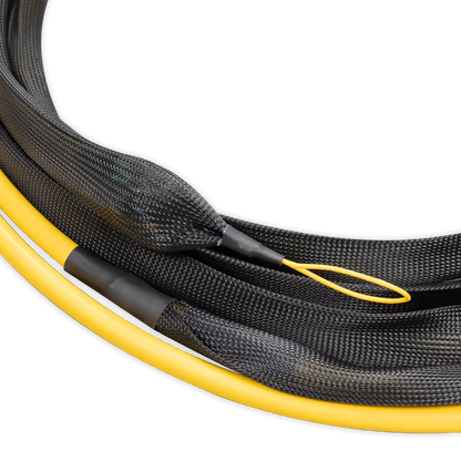 45m (148ft) Pre-terminated MPO 2x2 Shuffle Trunk Cable, 128 Fibers, 16xMPO-8 APC (Male) to 16xMPO-8 APC (Male), Single Mode (OS2), Type 2, LSZH, 0.35dB Max, Breakout 80cm, Yellow SFPS