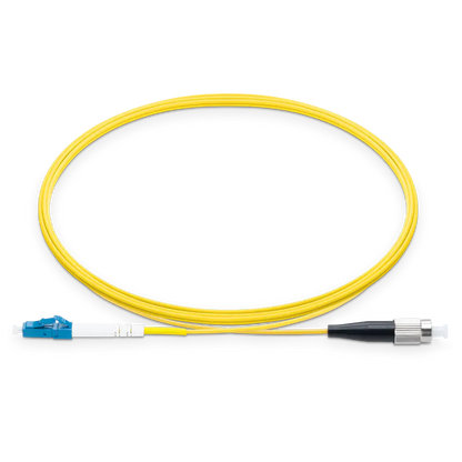 5m (16ft) LC UPC to FC UPC Simplex OS2 Single Mode LSZH 2.0mm Fiber Optic Patch Cable SFPS