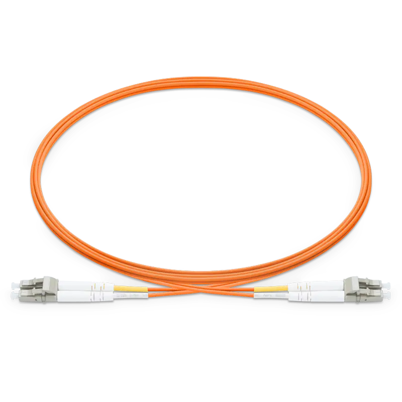 25m (82ft) LC UPC to LC UPC Duplex OM2 Multimode LSZH 2.0mm Fiber Optic Patch Cable SFPS