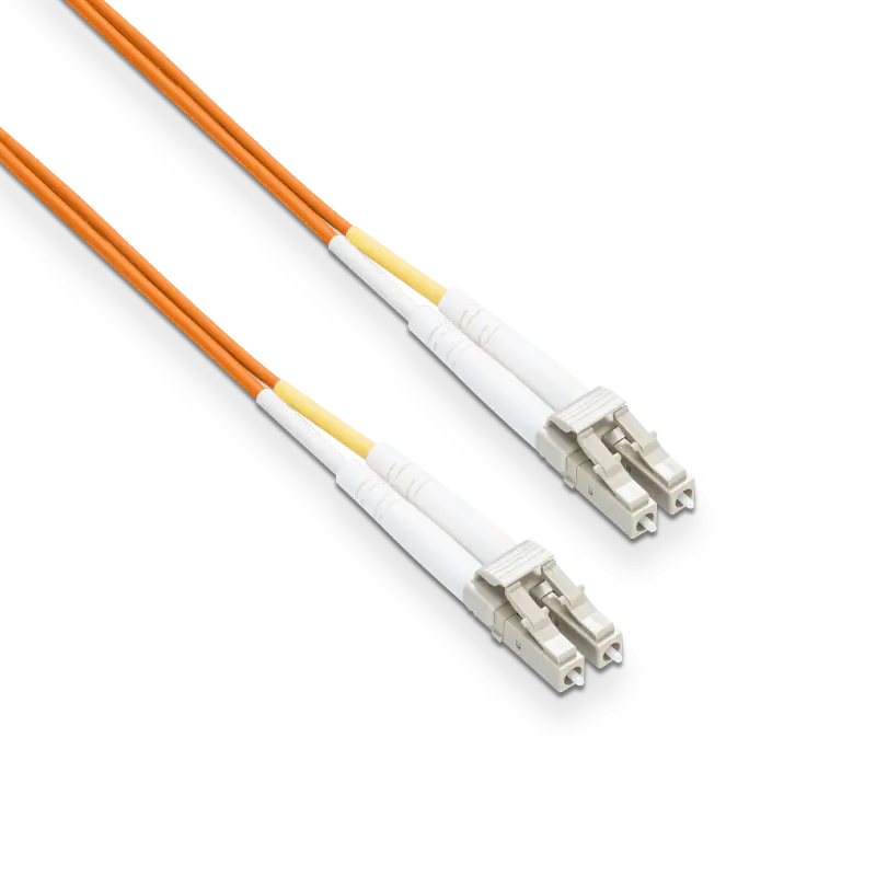 25m (82ft) LC UPC to LC UPC Duplex OM2 Multimode LSZH 2.0mm Fiber Optic Patch Cable SFPS
