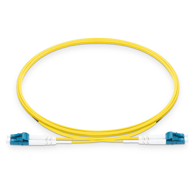 3m (10ft) LC UPC to LC UPC Duplex OS2 Single Mode LSZH 2.0mm Fiber Optic Patch Cable SFPS