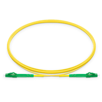 1m (3ft) LC APC to LC APC Simplex OS2 Single Mode LSZH 2.0mm Fiber Optic Patch Cable SFPS
