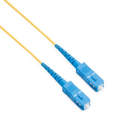 1m (3ft) SC UPC to SC UPC Simplex OS2 Single Mode LSZH 2.0mm Fiber Optic Patch Cable SFPS