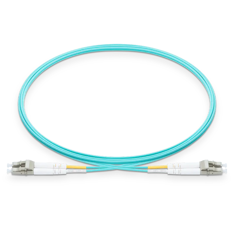 3m (10ft) LC UPC to LC UPC Duplex 0.15dB IL OM4 Multimode LSZH 2.0mm BIF Fiber Optic Patch Cable SFPS