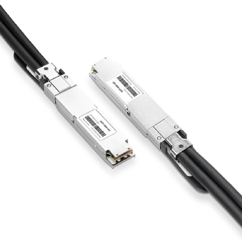 NVIDIA/Mellanox Compatible AEC 3m (10ft) Twin-port 2x400Gb/s OSFP Finned Top to 2x400Gb/s OSFP Finned Top Active Electrical Cable SFPS