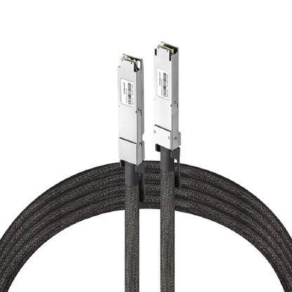 NVIDIA/Mellanox MCA4J80-N003-FTF Compatible ACC 3m (10ft) Twin-port 2x400Gb/s OSFP Finned Top to 2x400Gb/s OSFP Flat Top Active Copper Cable SFPS