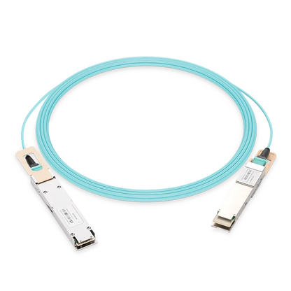 Juniper Compatible 3m (10ft) 400G OSFP to QSFP-DD Active Optical Cable SFPS