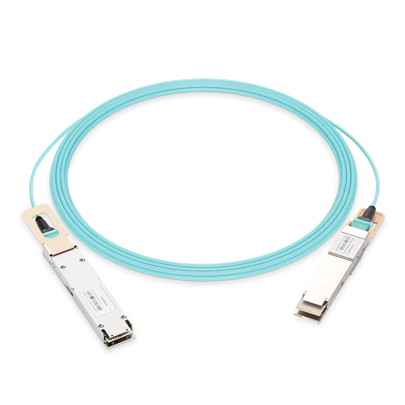 NVIDIA/Mellanox Compatible 5m (16ft) 400G OSFP to QSFP-DD Active Optical Cable SFPS