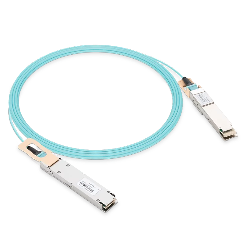 NVIDIA/Mellanox Compatible 10m (33ft) 400G OSFP to QSFP-DD Active Optical Cable SFPS