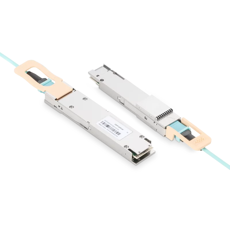 NVIDIA/Mellanox Compatible 10m (33ft) 400G OSFP to QSFP-DD Active Optical Cable SFPS