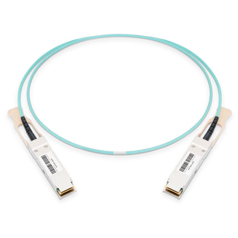NVIDIA/Mellanox MFA1A00-E100 Compatible AOC 100m (328ft) 100Gb/s QSFP28 InfiniBand EDR LSZH Active Fiber Cable (850nm, MMF) SFPS
