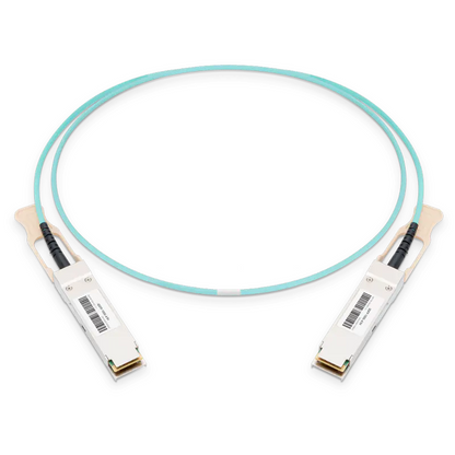 NVIDIA/Mellanox MFA1A00-E030 Compatible AOC 30m (98ft) 100Gb/s QSFP28 InfiniBand EDR LSZH Active Fiber Cable (850nm, MMF) SFPS