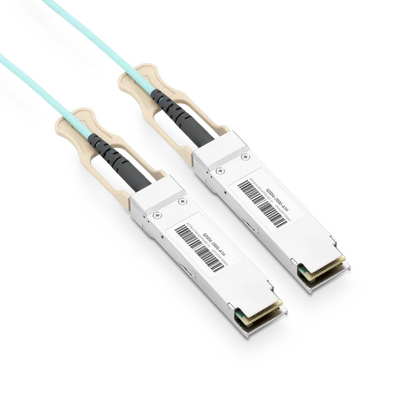 NVIDIA/Mellanox MFS1S50-H003E/MFS1S50-H003V Compatible AOC 3m (10ft) InfiniBand HDR 200Gb/s to 2x100Gb/s QSFP56 to 2xQSFP56 Active Optical Splitter Cable (850nm, MMF, LSZH) SFPS