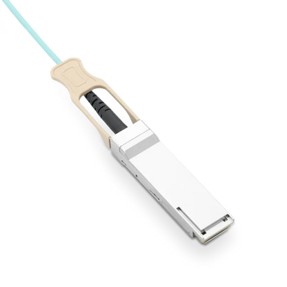 NVIDIA/Mellanox MFS1S50-V001E Compatible AOC 1m (3ft) Ethernet 200GbE to 2x100GbE QSFP56 to Active Optical Splitter Cable SFPS