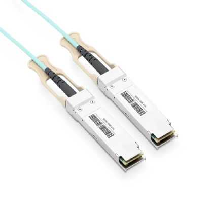 NVIDIA/Mellanox MFS1S50-V010E Compatible AOC 10m (33ft) Ethernet 200GbE to 2x100GbE QSFP56 Active Optical Splitter Cable SFPS
