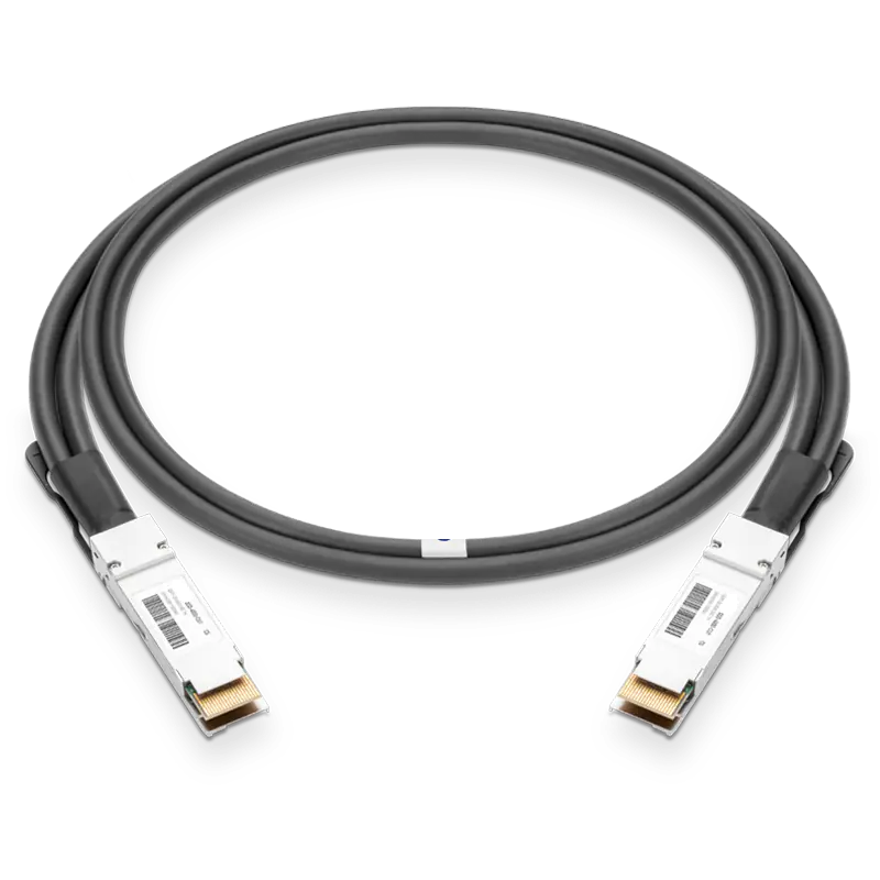Cisco QDD-400-CU1M Compatible 1m (3ft) 400G QSFP-DD Passive Direct Attach Copper Twinax Cable SFPS