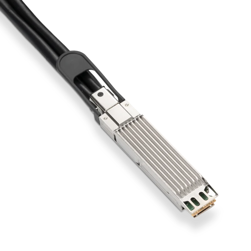 NVIDIA/Mellanox MCP4Y10-N001 Compatible DAC 1m (3ft) Twin-port 800Gb/s OSFP Finned Top to 800Gb/s OSFP Finned Top Passive Copper Cable SFPS