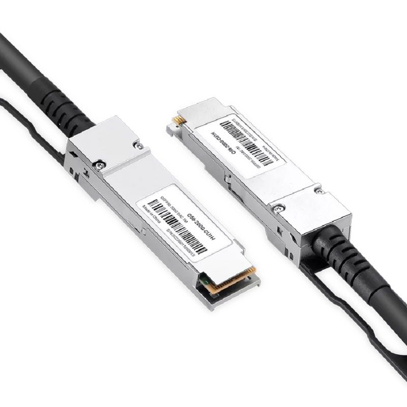 NVIDIA/Mellanox MCP1650-H02AE30 Compatible DAC 2.5m (8.2ft) 200Gb/s QSFP56 to QSFP56 InfiniBand HDR Passive Direct Attach Copper Twinax Cable SFPS