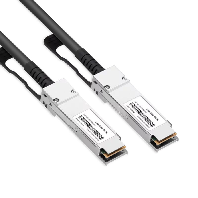 NVIDIA/Mellanox MCP1650-H02AE30 Compatible DAC 2.5m (8.2ft) 200Gb/s QSFP56 to QSFP56 InfiniBand HDR Passive Direct Attach Copper Twinax Cable SFPS