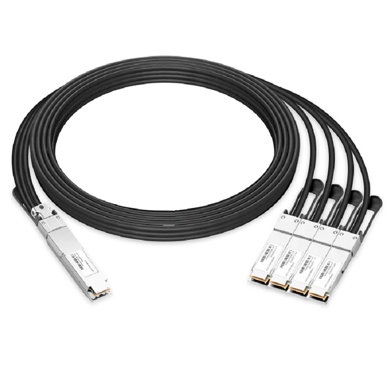 NVIDIA/Mellanox MCP7Y70-H002 Compatible DAC 2m (7ft) 400Gb/s OSFP to 4x100Gb/s QSFP56 InfiniBand HDR Passive Copper Splitter Cable SFPS