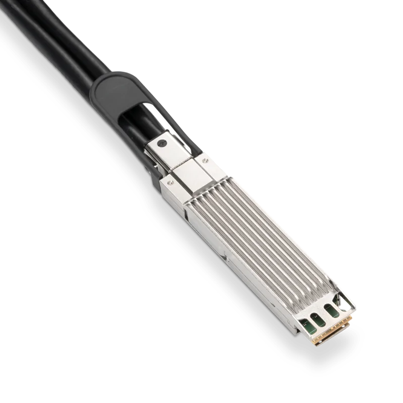 NVIDIA/Mellanox MCP7Y60-H00A Compatible DAC 0.5m (1.6ft) 400Gb/s OSFP (Finned Top) to 2x200Gb/s QSFP56 InfiniBand HDR Passive Copper Splitter Cable SFPS
