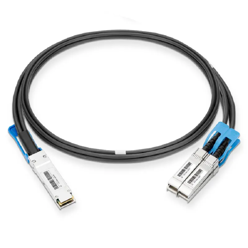 Extreme Networks 10421 Compatible 1m (3ft) 100G QSFP28 to 4X25G SFP28 Passive Direct Attach Copper Breakout Cable SFPS