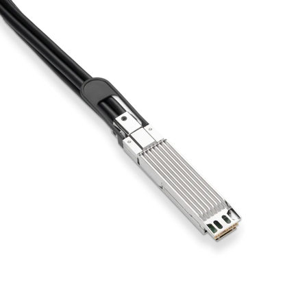 NVIDIA/Mellanox Compatible DAC 0.5m (1.6ft) Twin-port 800Gb/s OSFP Finned Top to 4x200Gb/s OSFP Flat Top Passive Copper Splitter Cable SFPS