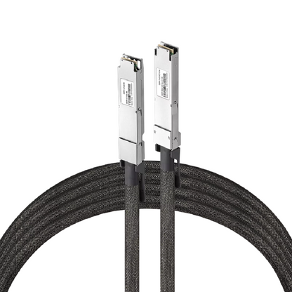 NVIDIA/Mellanox MCA4J80-N003-FTF (980-9I601-00N003) Compatible 3m (10ft) 800G OSFP Finned top to Flat top InfiniBand NDR Active Copper Cable (ACC) SFPS