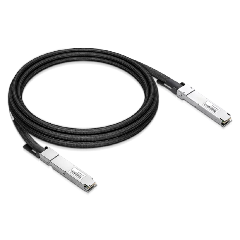 NVIDIA/Mellanox Compatible ACC 4m (13ft) Twin-port 2x400Gb/s OSFP Finned Top to 2x400Gb/s OSFP Flat Top InfiniBand NDR Active Copper Cable SFPS