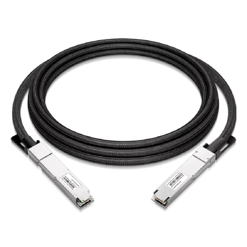 Arista Compatible ACC 3m (10ft) Twin-port 2x400Gb/s OSFP Finned Top to 2x400Gb/s OSFP Flat Top Active Copper Cable SFPS