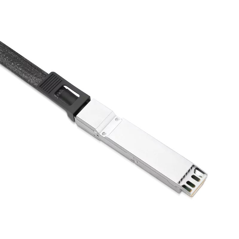 NVIDIA/Mellanox Compatible ACC 2m (7ft) Twin-port 2x400Gb/s OSFP Finned Top to 4x200Gb/s QSFP112 Flat Top Active Copper Splitter Cable SFPS