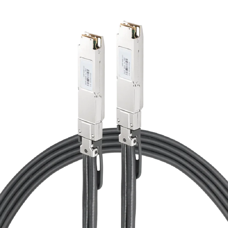 NVIDIA/Mellanox Compatible DAC 3m(10ft)Twin-port 800Gb/s OSFP Finned Top to 800Gb/s OSFP Finned Top Passive Copper Cable SFPS