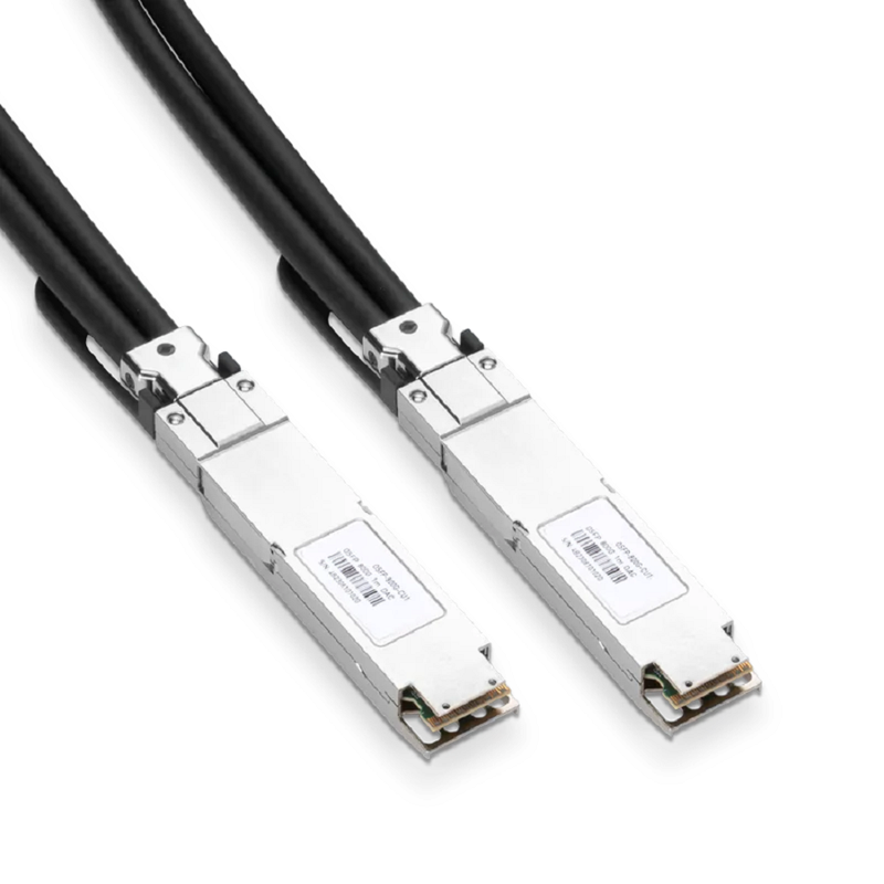 NVIDIA/Mellanox Compatible DAC 3m(10ft)Twin-port 800Gb/s OSFP Finned Top to 800Gb/s OSFP Finned Top Passive Copper Cable SFPS