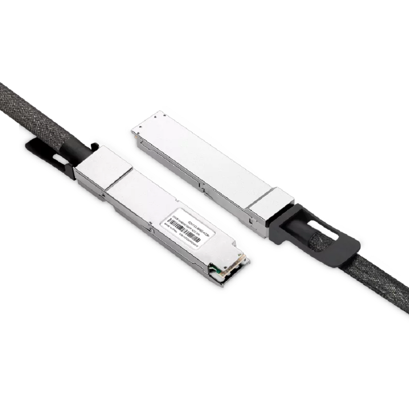 NVIDIA/Mellanox MCA7J70-N004 Compatible ACC 4m (13ft) Twin-port 2x400Gb/s OSFP Finned Top to 4x200Gb/s OSFP Flat Top InfiniBand NDR Active Copper Splitter Cable SFPS