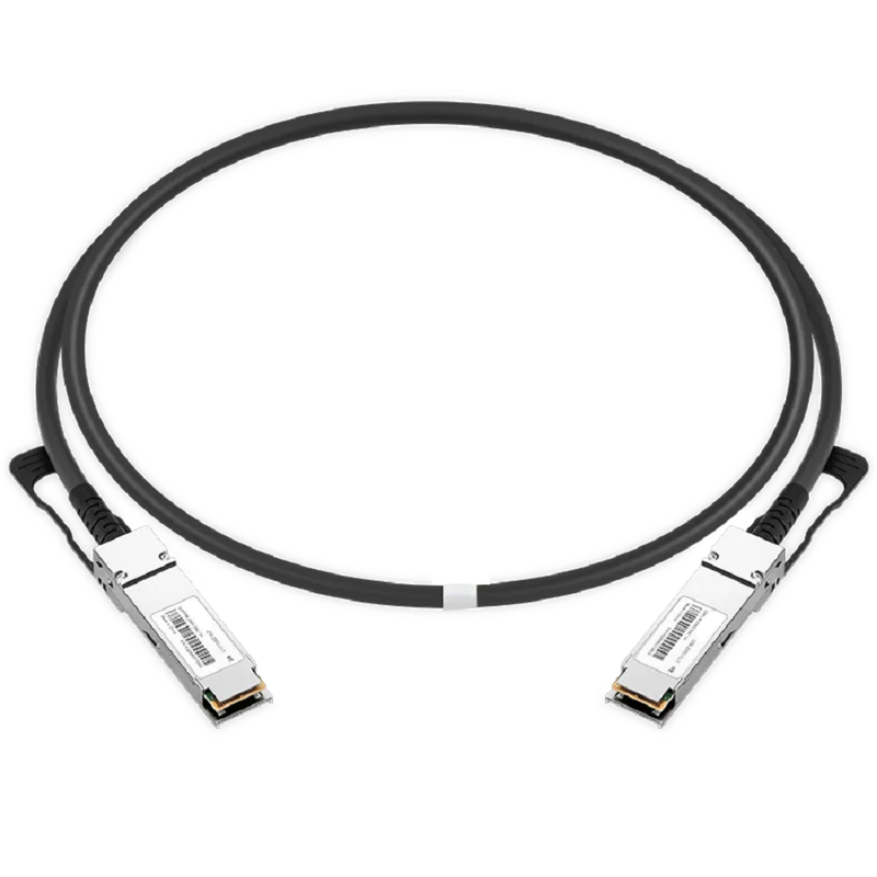 NVIDIA/Mellanox MCP1650-V002E26 Compatible 2m (7ft) 200GbE Ethernet QSFP56 Passive Direct Attach Copper Twinax Cable 26AWG SFPS