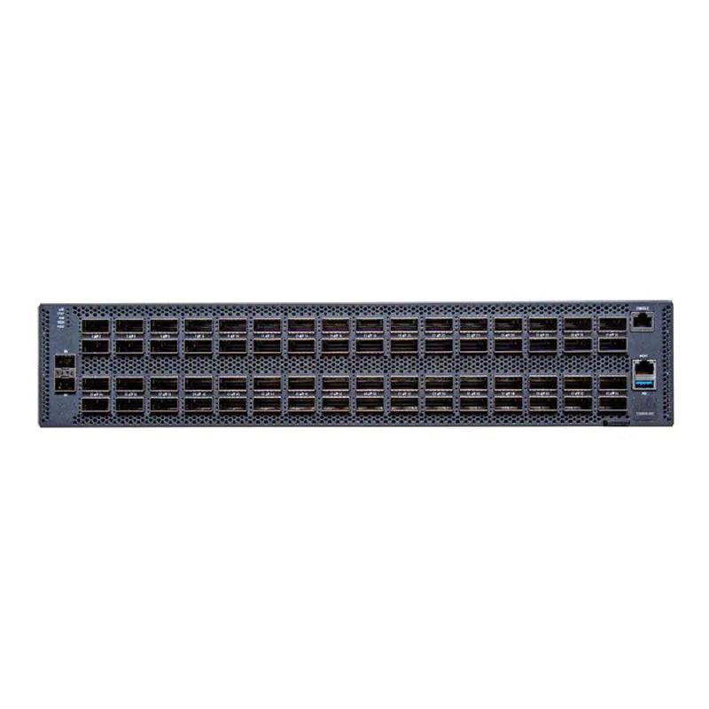 N9200-64DC, 64x 400G QSFP-DD, Broadcom Tomahawk 4, Enterprise SONiC by FO, High-Performance, Low-Latency, AI Fabric-Supported AI Data Center Switch SFPS