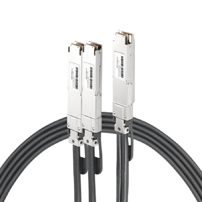 NVIDIA/Mellanox Compatible AEC 6m (20ft) Twin-port 2x400Gb/s OSFP Finned Top to 2x400Gb/s OSFP Flat Top Active Electrical Splitter Cable SFPS