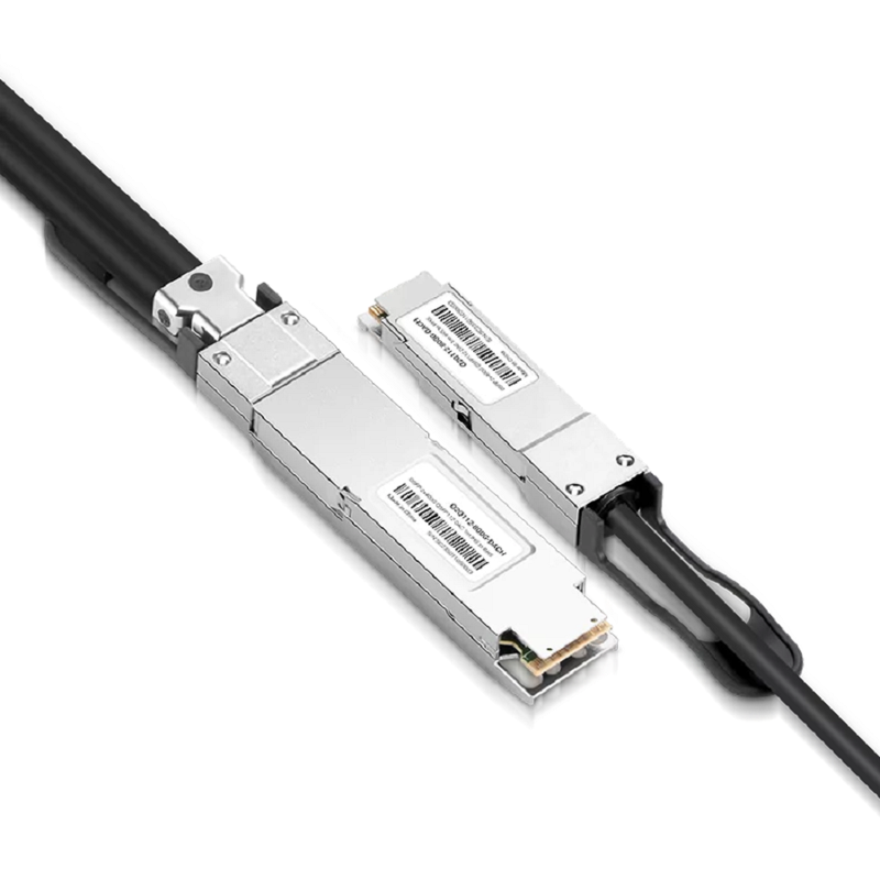 NVIDIA/Mellanox MCP7Y40-N003 Compatible DAC 3m (10ft) Twin-port 2x400Gb/s OSFP Finned Top to 4x200Gb/s QSFP112 Flat Top Passive Copper Splitter Cable SFPS