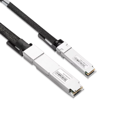 NVIDIA/Mellanox Compatible ACC 1m (3ft) Twin-port 2x400Gb/s OSFP Finned Top to 4x200Gb/s QSFP112 Flat Top Active Copper Splitter Cable SFPS