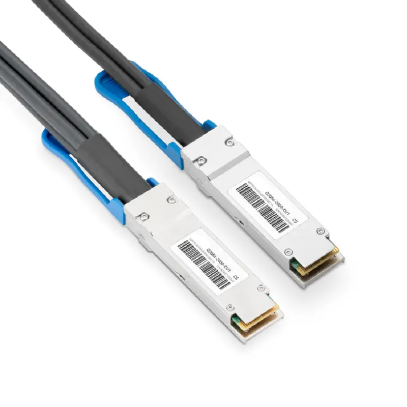 NVIDIA/Mellanox 1m (3ft) 200G QSFP56 to 2X100G DSFP Passive Direct Attach Copper Breakout Cable SFPS