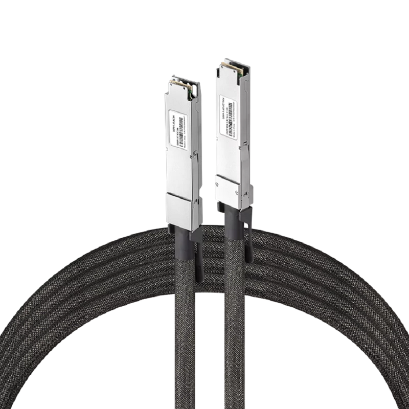 Cisco Compatible ACC 3m (10ft) Twin-port 2x400Gb/s OSFP Finned Top to 2x400Gb/s OSFP Flat Top Active Copper Cable SFPS