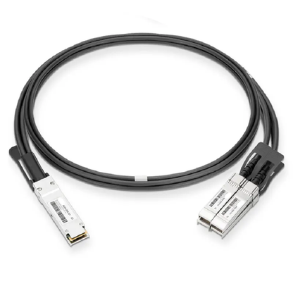 Cisco Compatible 1m (3ft) 200G QSFP56 to 4X50G SFP56 Passive Direct Attach Copper Breakout Cable 30AWG SFPS