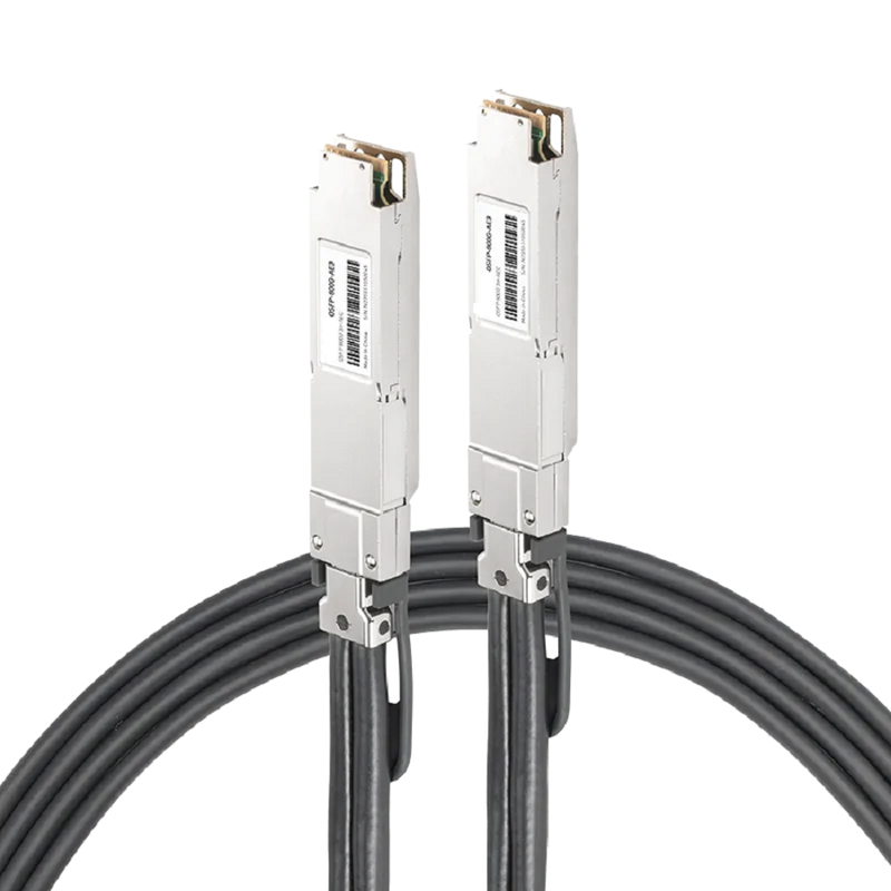 NVIDIA/Mellanox Compatible AEC 4m (13ft) Twin-port 2x400Gb/s OSFP Finned Top to 2x400Gb/s OSFP Finned Top Active Electrical Cable SFPS