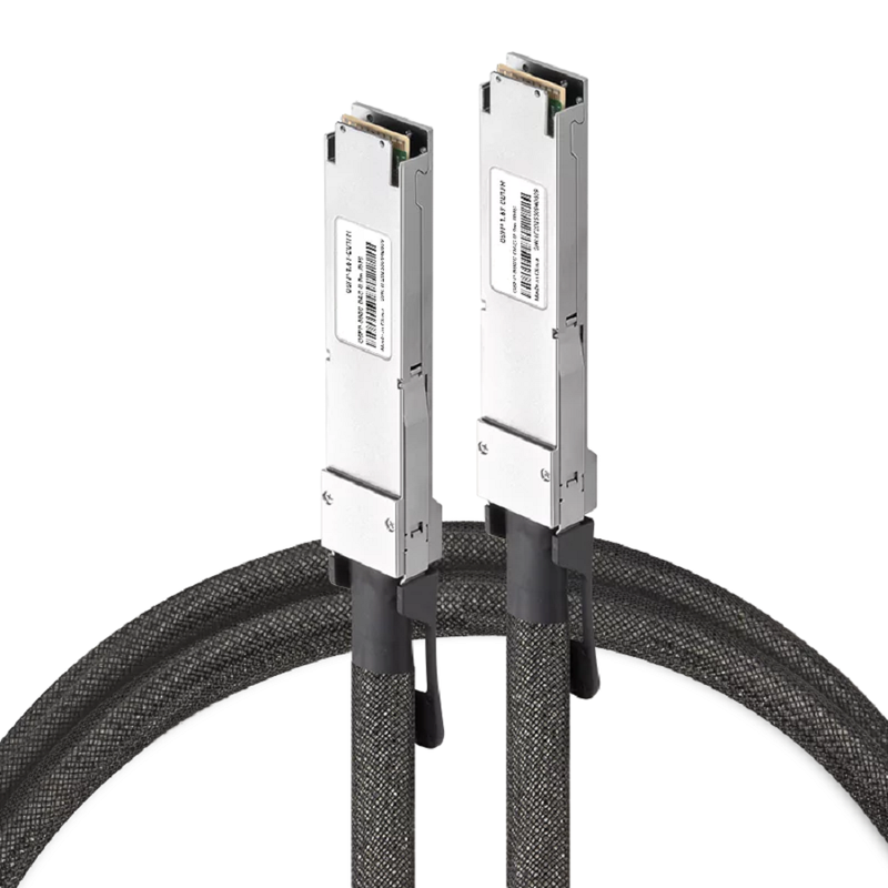 Juniper Compatible DAC 1m (3ft) Twin-port 2x800Gb/s OSFP224 RHS/Flat Top to Twin-port 2x800Gb/s OSFP224 RHS/Flat Top Passive Copper Cable for Liquid-Cooled QFX5250 Series Switch SFPS