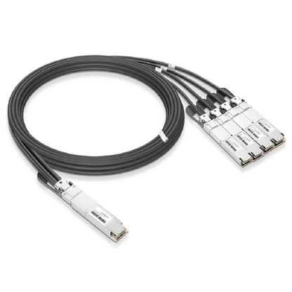 NVIDIA/Mellanox MCP7Y50-N001 Compatible DAC 1m (3ft) Twin-port 800Gb/s OSFP Finned Top to 4x200Gb/s OSFP Flat Top Passive Copper Splitter Cable SFPS