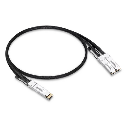 Mikrotik 2M Compatible 2m (7ft) 400G QSFP-DD to 2X200G QSFP56 Passive Direct Attach Copper Breakout Cable for DGX Spark AI Clusters SFPS